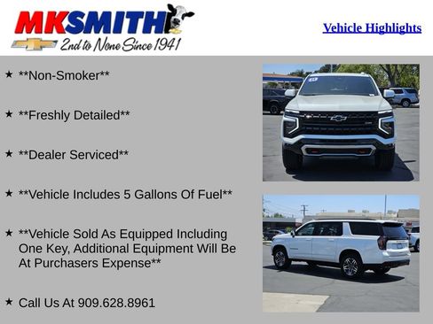 Used 2025 Chevrolet Suburban Z71 AWD/4WD image 2