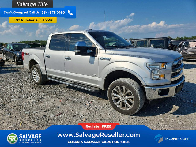 Used 2015 Ford F150 Lariat AWD/4WD image 5