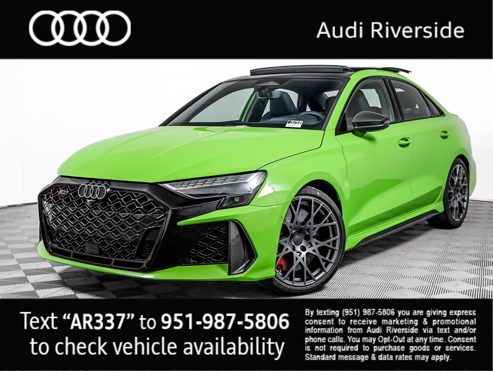 New 2026 Audi RS 3 AWD/4WD image 1