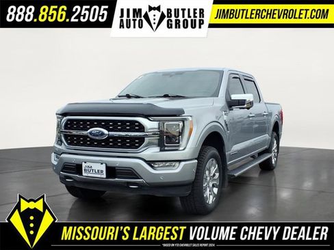 Used 2021 Ford F150 Platinum w/ Equipment Group 701A High image 1
