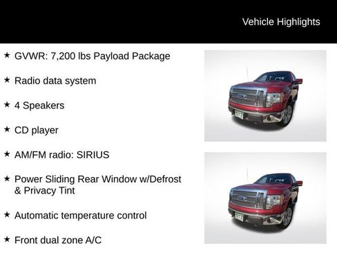 Used 2010 Ford F150 Lariat AWD/4WD image 7