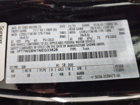 Used 2022 Ford F250 Lariat w/ Tremor Off-Road Package image 62