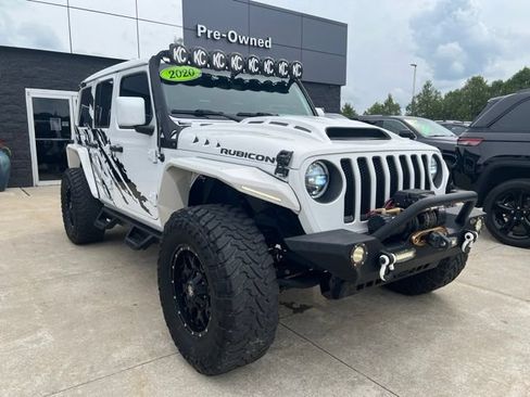 Used 2020 Jeep Wrangler Unlimited Rubicon w/ Uconnect 4C Nav & Sound Group AWD/4WD image 1