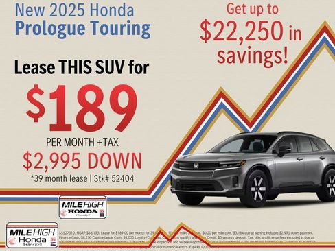 New 2025 Honda Prologue Touring image 1