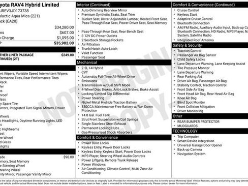 Used 2018 Toyota RAV4 Limited image 33
