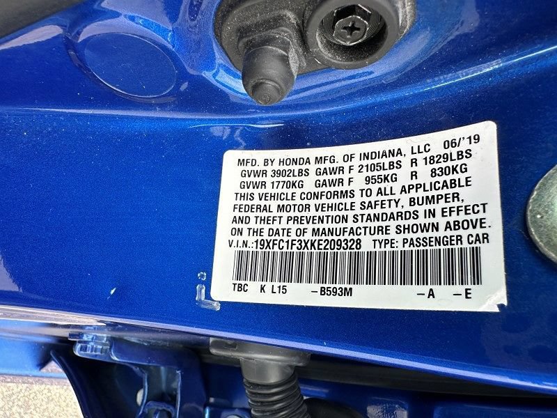 Used 2019 Honda Civic EX image 36
