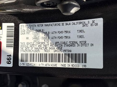 Certified 2020 Toyota Tacoma SR5 RWD image 28