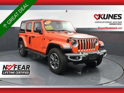 Used 2023 Jeep Wrangler Unlimited Sahara w/ LED Lighting Group