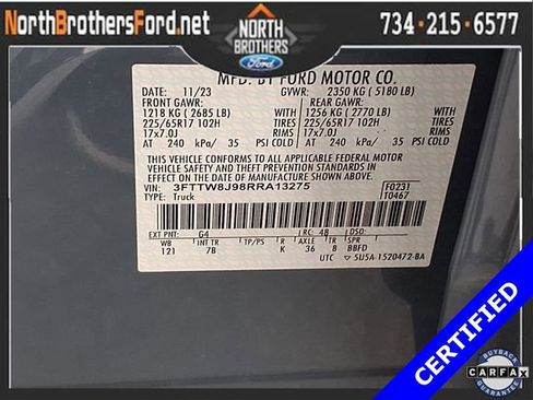 Certified 2024 Ford Maverick XLT w/ XLT Luxury Package image 28