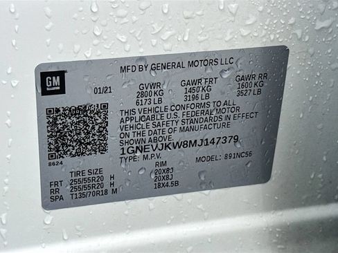 Used 2021 Chevrolet Traverse RS AWD/4WD image 32
