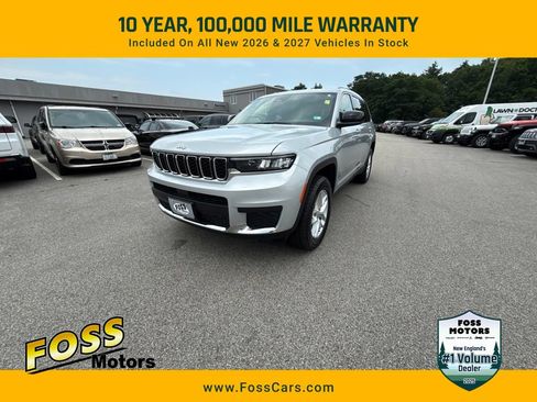 Certified 2025 Jeep Grand Cherokee L Laredo w/ Luxury Tech Group I AWD/4WD image 1