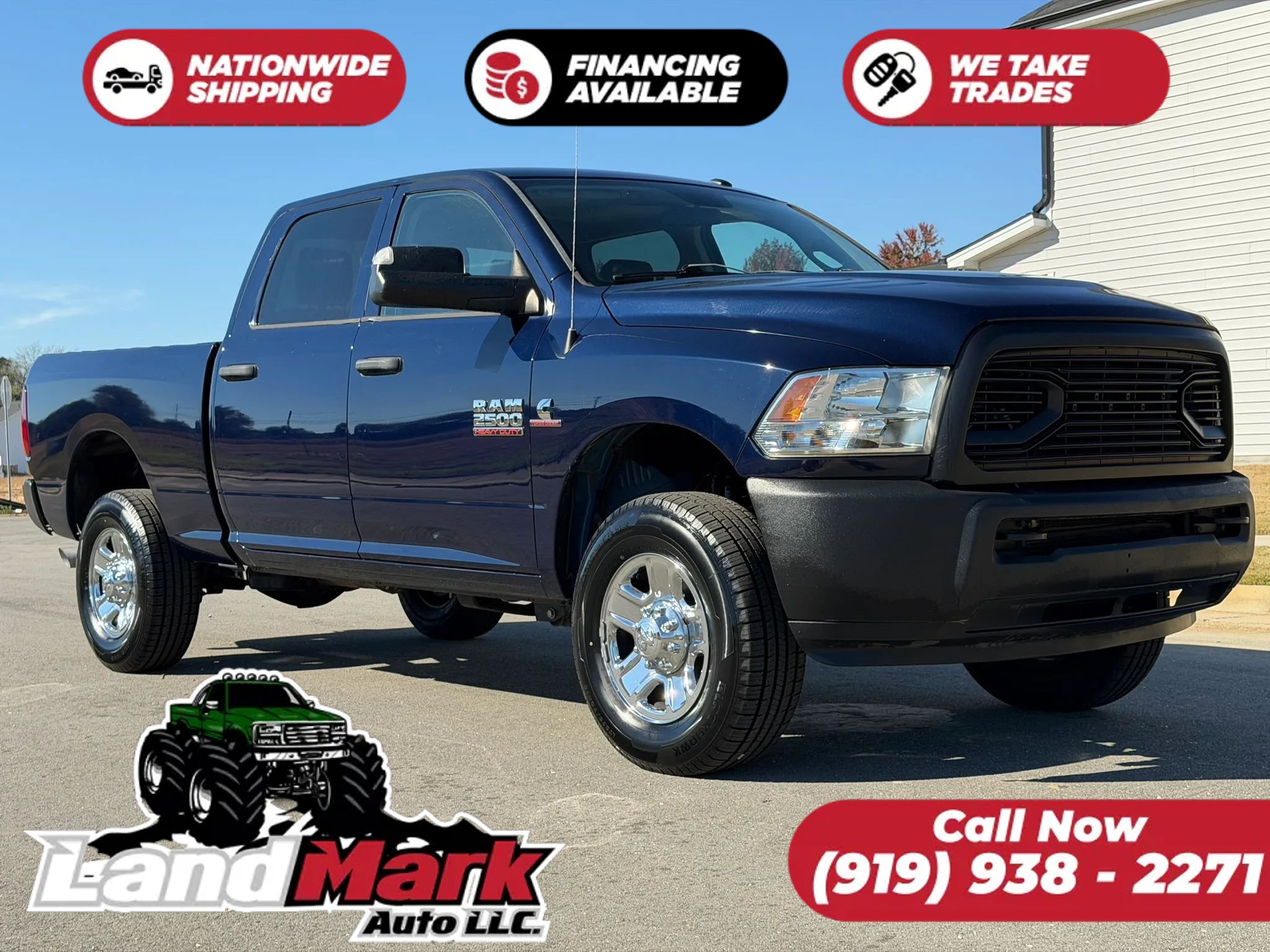 Used 2018 RAM 2500 Tradesman w/ Chrome Appearance Group AWD/4WD image 1