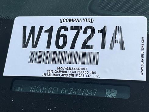 Used 2019 Chevrolet Silverado 1500 LTZ w/ LTZ Texas Edition image 2