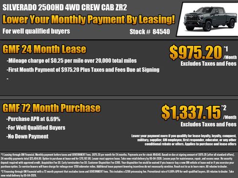 New 2026 Chevrolet Silverado 2500 ZR2 AWD/4WD image 2