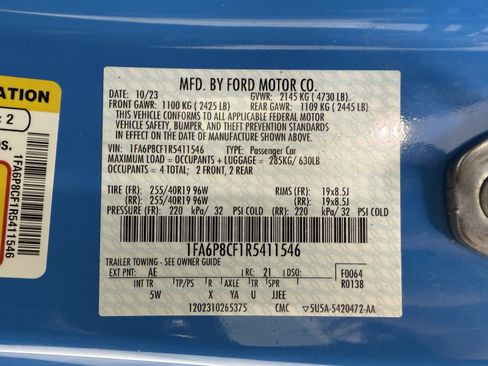 Used 2024 Ford Mustang GT Premium image 17