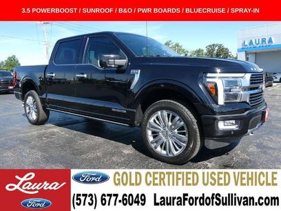 Certified 2024 Ford F150 Platinum w/ Equipment Group 703A Plus