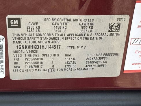 Used 2017 Chevrolet Traverse LT AWD/4WD image 25