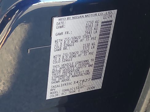 Certified 2025 INFINITI QX60 Luxe image 20