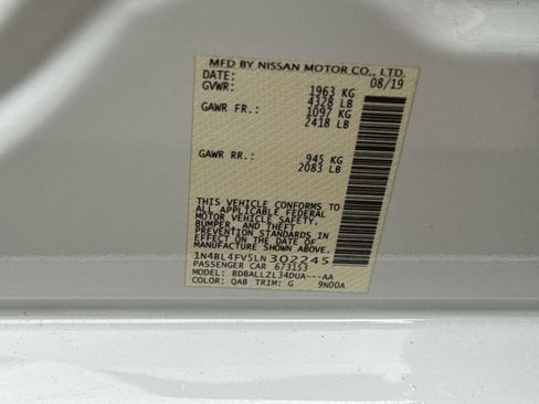 Used 2020 Nissan Altima 2.5 Platinum image 29