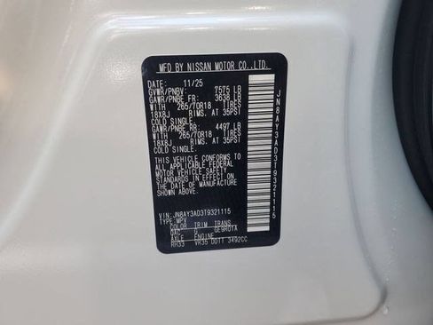 New 2026 Nissan Armada SV RWD image 17