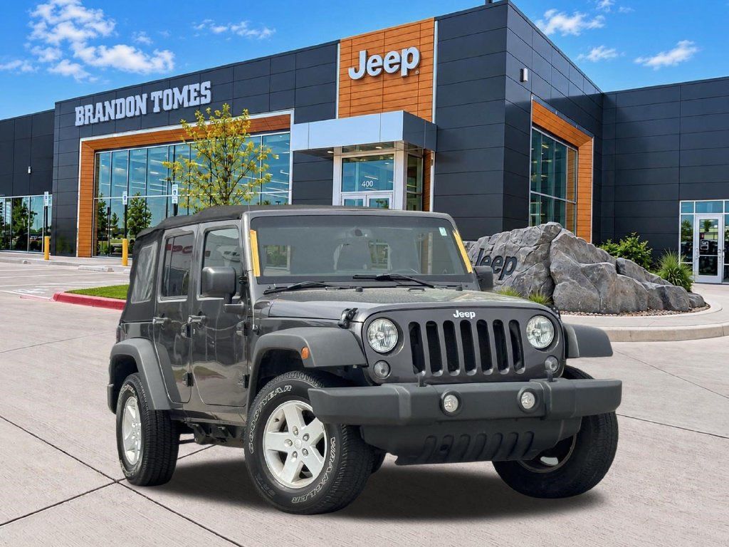 Used 2017 Jeep Wrangler Unlimited Sport w/ Quick Order Package 23S AWD/4WD image 1