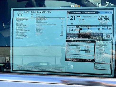 New 2025 Mercedes-Benz GLS 450 4MATIC image 14