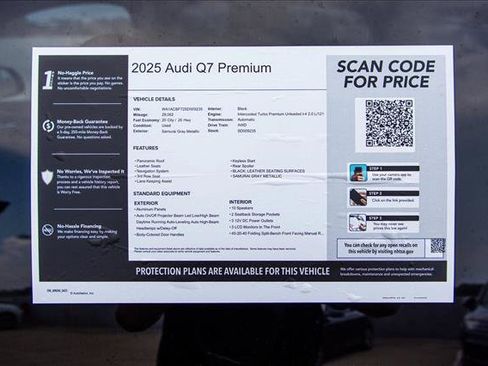 Used 2025 Audi Q7 2.0T Premium w/ Convenience Package AWD/4WD image 29