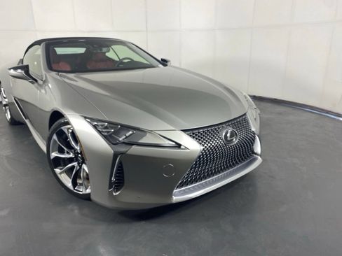 Certified 2021 Lexus LC 500 Convertible w/ Touring Package RWD image 3