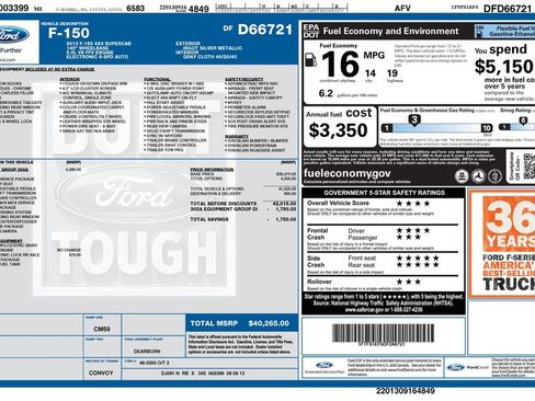 Used 2013 Ford F150 XLT w/ Luxury Equipment Group AWD/4WD image 5