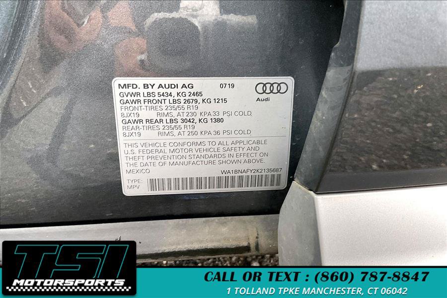 Used 2019 Audi Q5 2.0T Premium Plus w/ Premium Plus Package AWD/4WD image 33