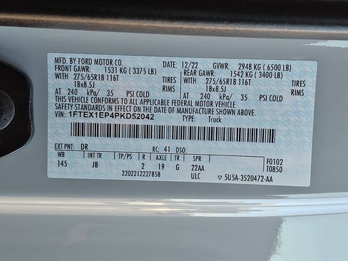 Used 2023 Ford F150 XL w/ STX Appearance Package AWD/4WD image 29