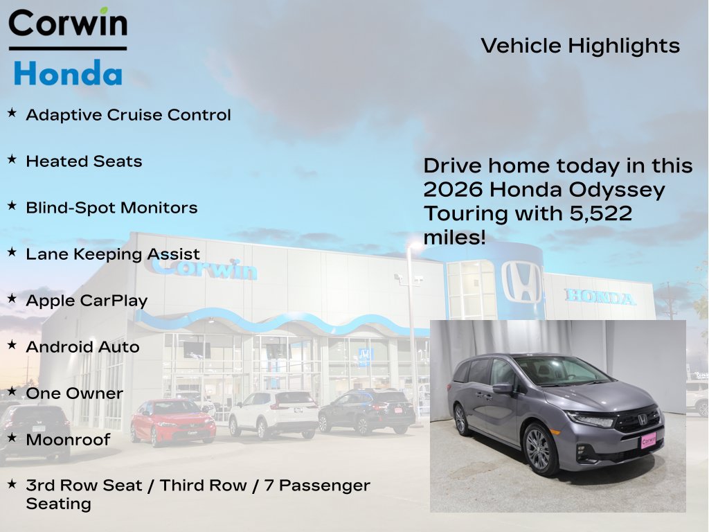 Used 2026 Honda Odyssey Touring image 6