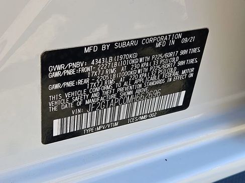 Used 2021 Subaru Crosstrek 2.0i Premium image 27