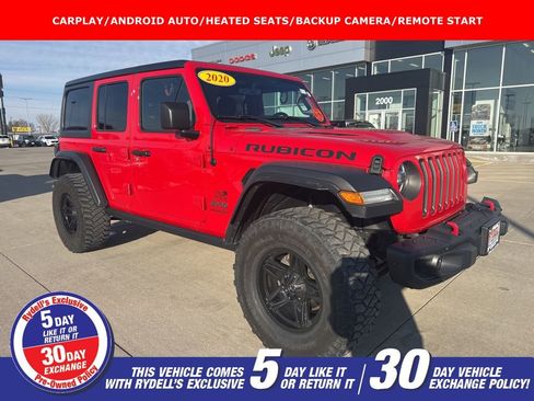 Used 2020 Jeep Wrangler Unlimited Rubicon image 1