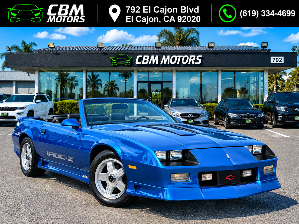 Used 1992 Chevrolet Camaro Z28 RWD image 1