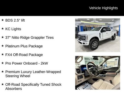 New 2026 Ford F250 Platinum w/ Platinum Plus Package AWD/4WD image 8