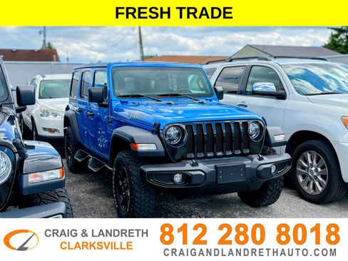 Used 2022 Jeep Wrangler Unlimited Sport AWD/4WD image 1