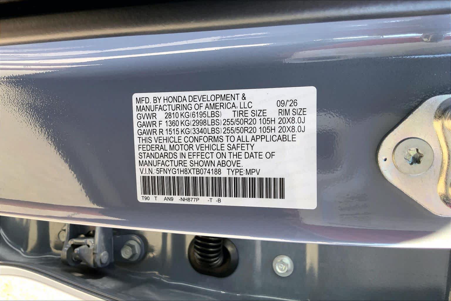 New 2026 Honda Pilot Elite image 21
