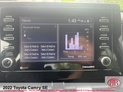 Used 2022 Toyota Camry SE FWD image 12