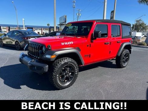 Used 2022 Jeep Wrangler Unlimited Sport image 3