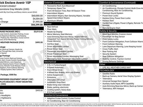 New 2026 Buick Enclave Avenir w/ Super Cruise Package FWD image 6