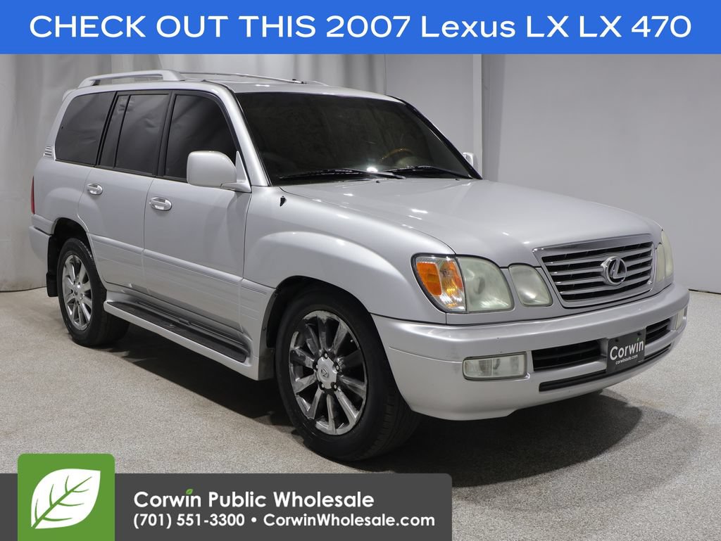 Used 2007 Lexus LX 470 4WD w/ Preferred Accessory Pkg image 1