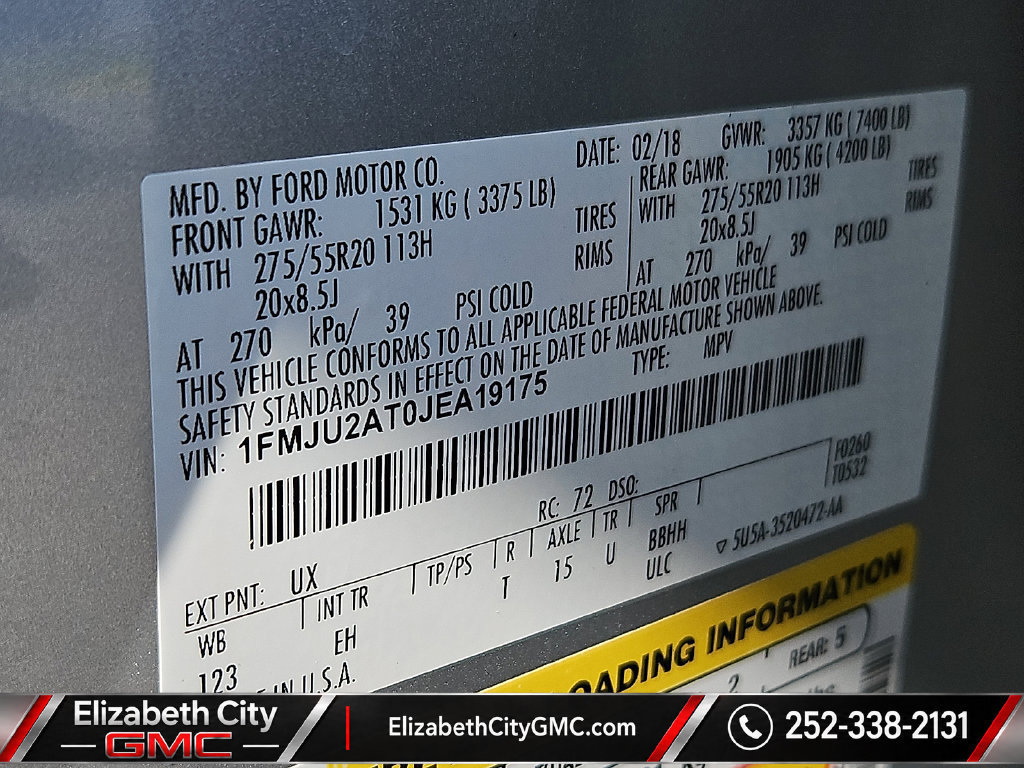 Used 2018 Ford Expedition Limited AWD/4WD image 30