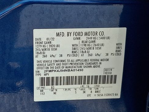 Used 2022 Ford Edge SEL w/ Sport Appearance Package AWD/4WD image 27