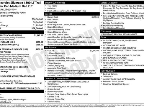 Used 2024 Chevrolet Silverado 1500 LT Trail Boss w/ Convenience Package II image 35