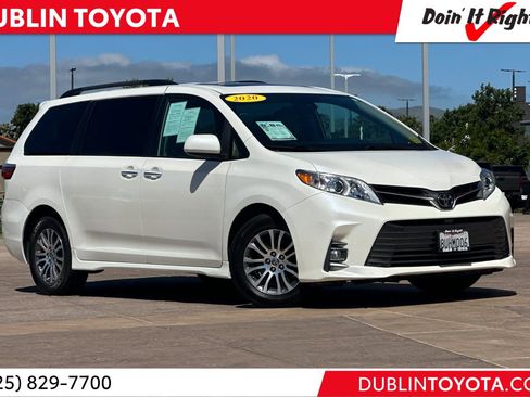 Certified 2020 Toyota Sienna XLE w/ XLE Navigation Package FWD image 1