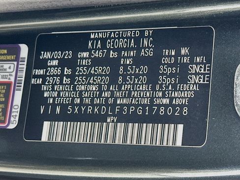 Used 2023 Kia Sorento SX Prestige AWD/4WD image 12