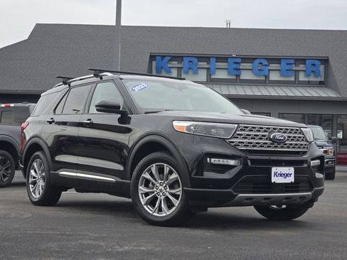 Certified 2023 Ford Explorer Limited w/ Limited Technology Package AWD/4WD image 3