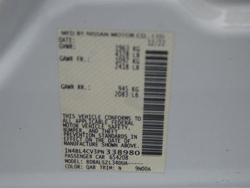 Used 2023 Nissan Altima 2.5 SR image 24