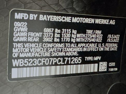 Used 2023 BMW iX xDrive50 w/ Ultimate Package 2 AWD/4WD image 35